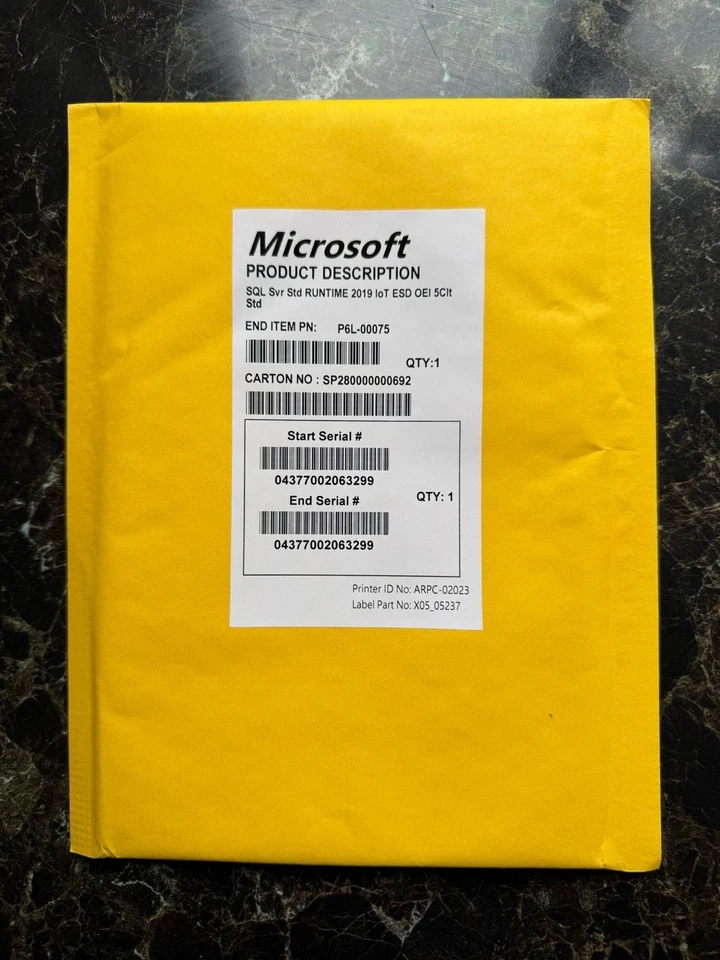 Microsoft SQL Server 2019 Standard Unlimited Core Unlimited CALs | New & Sealed - Image 2 of 4