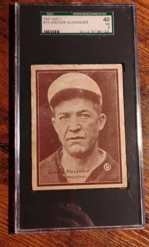 1931 Grover Alexander #15
