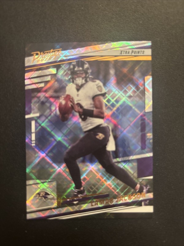 2022 Lamar Jackson Prestige Xtra Points Diamonds #20 Ravens
