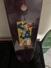 Hook-Ups Skate Board Deck Flight Attendant Stewardess. 8.25". New.  