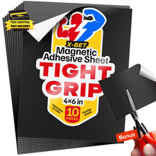 Strong Self-Stick Adhesive Magnetic Sheets 10 Pcs 4X6/10X15Cm   Magnetic Paper