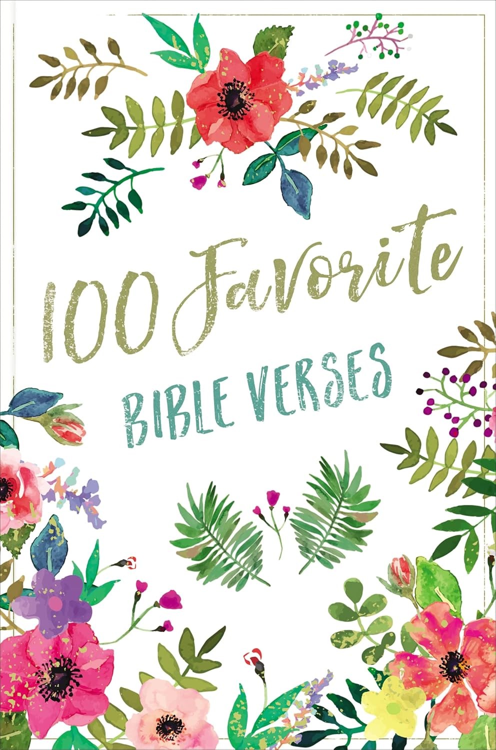 100 Favorite Bible Verses, Hardback, - Image 2