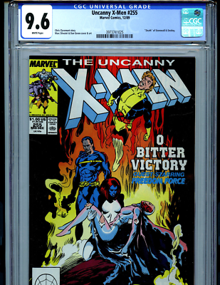Uncanny X-Men #255 CGC 9.6 1989 Marvel 1st Matsuo Tsurayaba