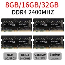 For HyperX Impact 32GB 16GB 8GB DDR4 PC4-19200 2400 1.2V 260Pin Laptop RAM Lot