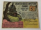 1967 toy ad ~ HAUNTED HOUSE MYSTERY BANK