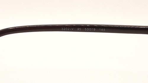 Persol PO3202V 95 Mens Black Rectangle Square Eyeglasses Frames 53/19~145 - Picture 9 of 11