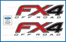2012 - 2014 Ford F150 FX4 Off Road Decals offroad Stickers 4x4 Bed Side FH4B0