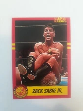 CUSTOM NJPW New Japan Pro Wrestling Trading Card 2021 Zack Sabre Jr. #2
