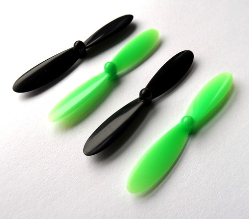 ✅ 12x Eachine EX100 Tiny QX95 Copter Drohne Rotorblätter Propeller Blade RC Set - Bild 7 von 11