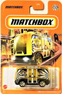 Matchbox - 2021 MBX Selbstfahrender Bus 28/100 (BBGVX38)