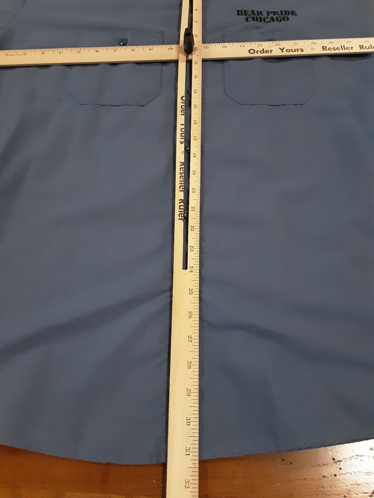 "Bear Pride Chicago" Red Kap Button Down Work Shi… - image 5