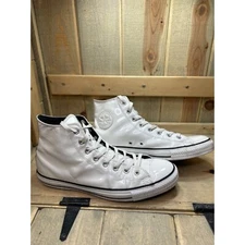 Converse Chuck Taylor 111132 Patent Leather Sneakers Mens 12 Womens14 White