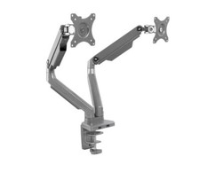 Mount-It MI-2762 Dual Mount Monitor Arms Desk Computer Counterbalance Stand New
