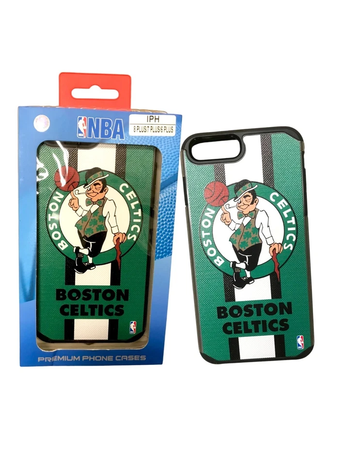 Funda texturizada NBA Boston Celtics para iPhone 7/8/SE, 7P/8P y X/XS, vidrio templado Foto 2 de 3
