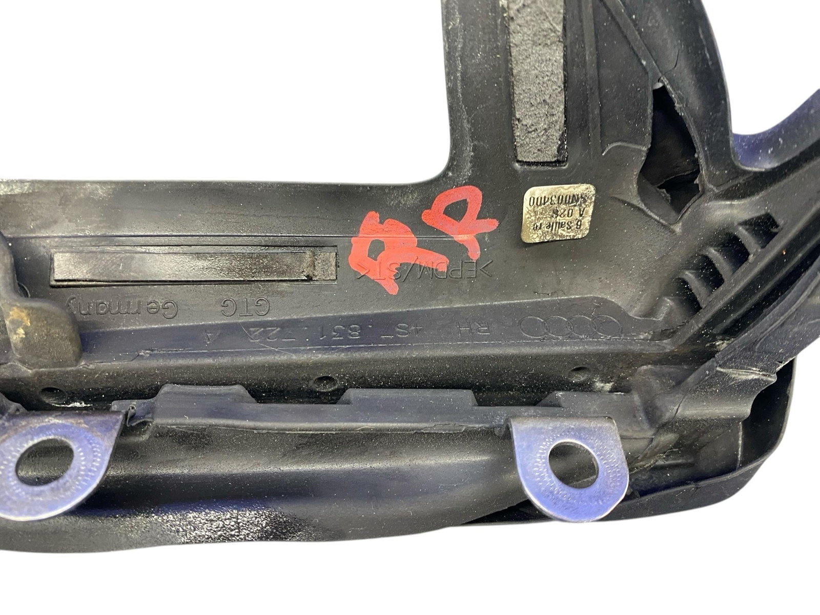 2017-2022 AUDI R8 REAR LEFT RIGHT FRONT DOOR UPPER WEATHER STRIP SEAL SET OEM