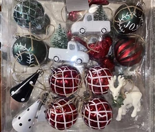 Winter Wonder Lane Collection 29 Ornaments Christmas Deer Tree Truck Farmhouse
