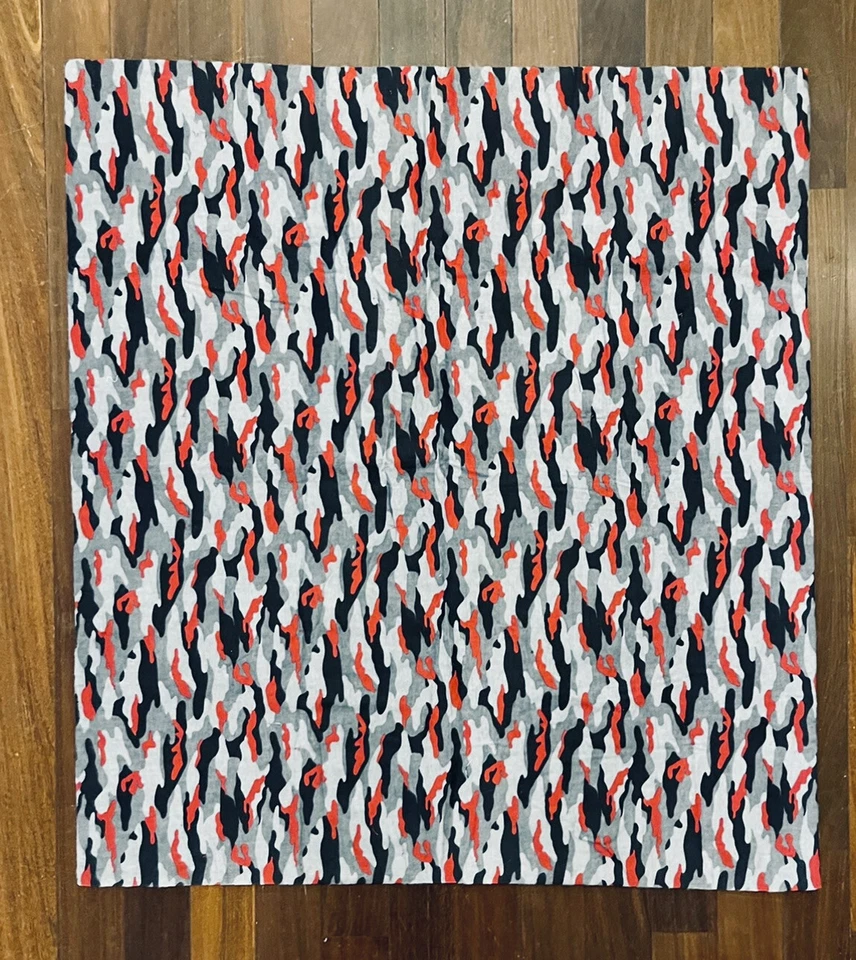 手工海盗绗缝毯拼贴婴儿幼儿儿童房迷彩 33 x 38 — 第 3/4 张图片