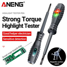 ANENG Electrician Test Pen Neon Indicator Magnetic Screwdriver Slotted/Phillips
