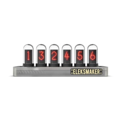 Eleksmaker Elekstube IPS PR2 RGB Nixie Tube Clock w/ WiFi and Bluetooth Function
