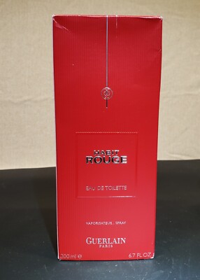 Guerlain Habit Rouge6.7/200ml-VERY LARGE BOTTLE IN BOX!