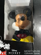 Disney Mickey Mouse Ceramic Bank M Z Berger And Co