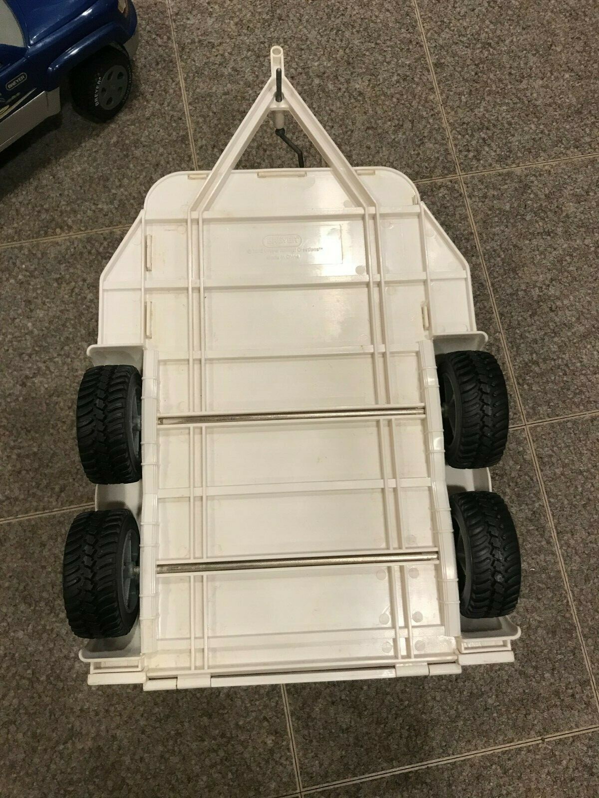 VTG BREYER Animal Creations Dually Pickup Truck + Double Horse Trailer 2002 RARE eBay