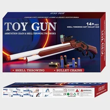 M1887 Winchester Soft Foam Bullet Gun Shoot Action Shell Ejecting Blaster Toy