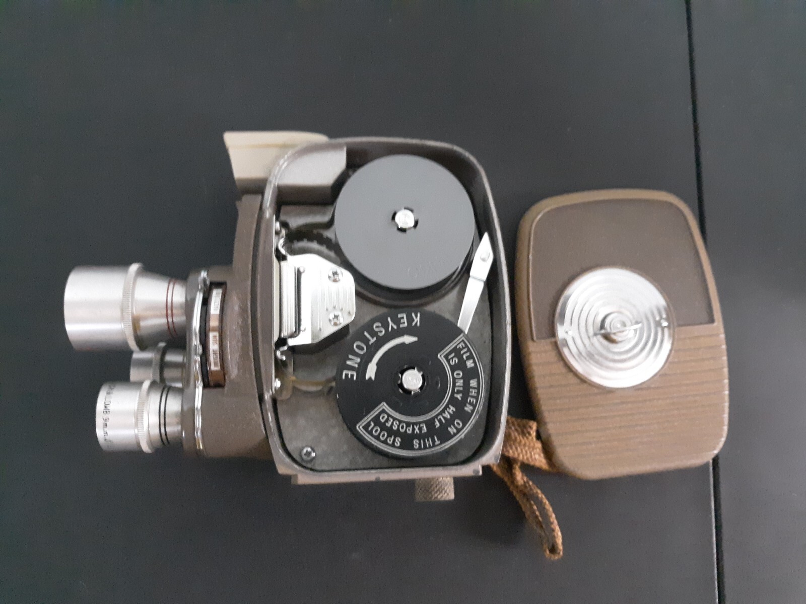 Keystone 8mm Movie Camera Model K-26/ 3 Lens Turret Vintage UNTESTED ...