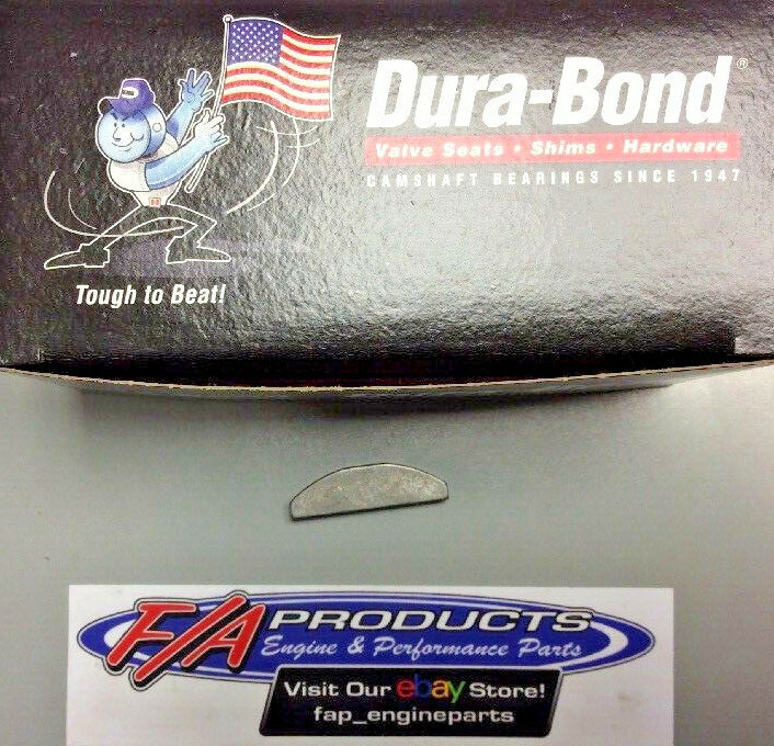 Pontiac Chevy Small Block+LS Engine Crank Shaft Woodruff Key Dura Bond