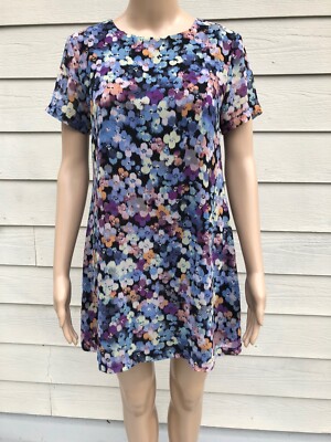 lulu's purple dress Purple Floral Print Long Sleeve Wrap Maxi Dress | Womens | Medium (Available in XXS, XS, S) | 100% Polyester