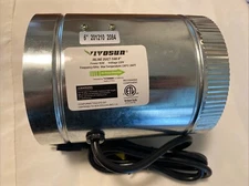 VIVOSUN 331101-6 Inline Duct Booster Fan, 6 Inch, 240 CFM NEW Open Box