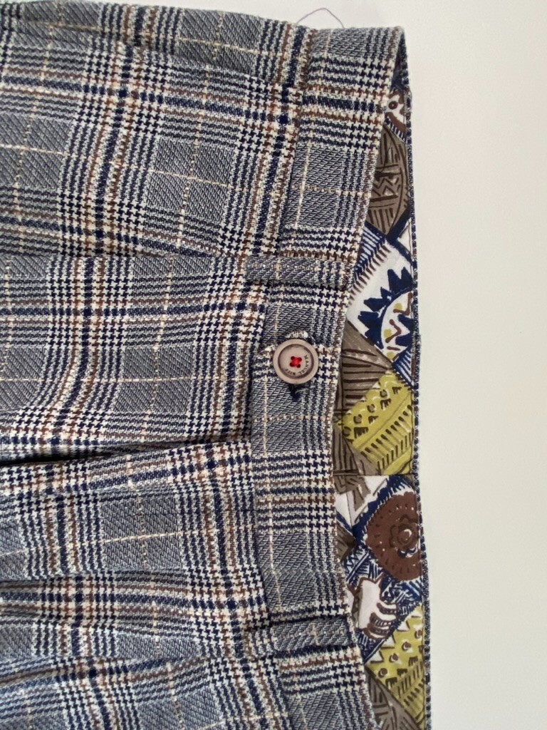 Manuel Ritz pleated pants men SZ 30x29 (waist 46 Italian size)