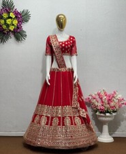 Wedding Bridal Bollywood Indian Women Lehenga Choli New Ethnic women's Lehenga