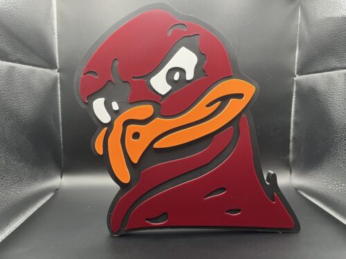 Virginia Tech Hokies Logo Sign Display | 3D Wall Desk Shelf Art - Picture 1 of 4