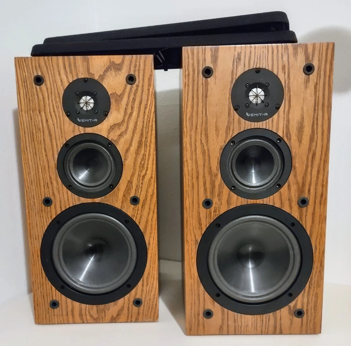 Infinity Crescendo Emit R CS 3006 Bookshelf Speakers Working Vintage Heavy