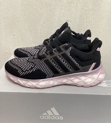 ADIDAS ULTRABOOST DNA WEB J ( BLACK/PINK ) SNEAKERS SHOES SIZE 6 ( GZ4002 )
