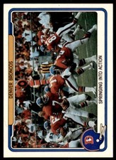 1982 Fleer NFL Team Action SPRINGING INTO ACTION . #15
