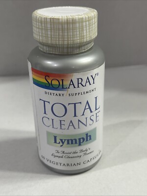 Solaray Total Cleanse Lymph VCapsules 60 Count 4/2028