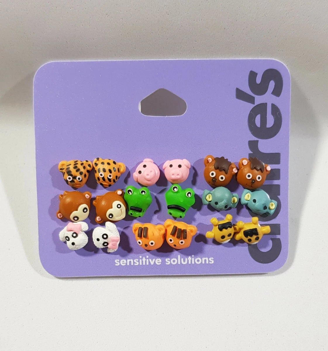 Claire's animal earrings sale