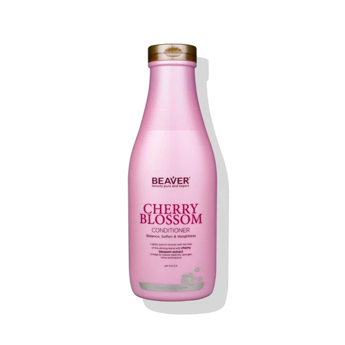 730ML BEAVER Cherry Blossom Conditioner Removes excess sebum and balances scalp