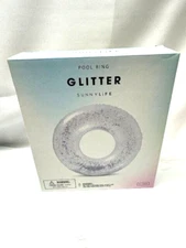 SunnyLife GLITTER Pool Ring-  *New