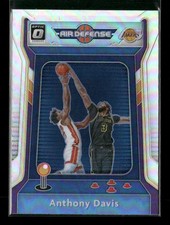 2020-21 Donruss Optic #5 Anthony Davis Air Defense Holo Los Angeles Lakers