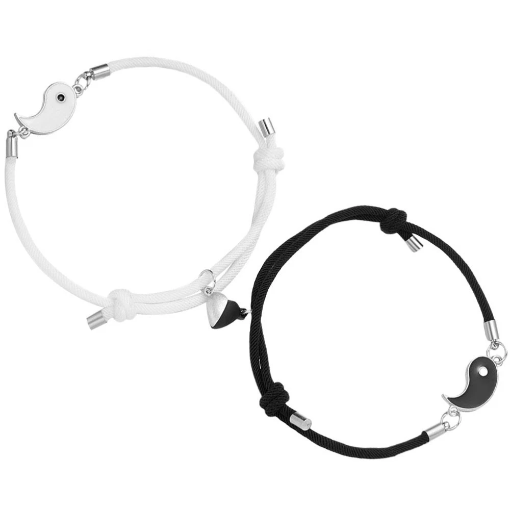 VALENTINO Coppia Braccialetto Matching Link Lovers Uomo e Donna Collegamento Bracciali