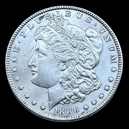US 1886 P Morgan Silver Dollar BU Philadelphia $1.00
