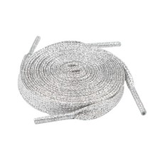 Glitter Metallic Sparkle Shoelaces, Sparkly Shiny Shoe Laces for Women Kids G...