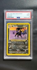 Carte Pokémon Noctali 32/75 Non Holo  - Neo Discovery - FR - PSA 9
