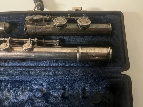 Artley 15-0-OFF Intermediate Open-Hole Flute, Offset G, C foot With Case - Picture 5 of 7