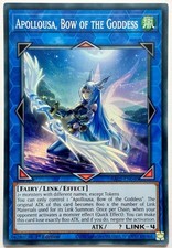 RA02-EN040 Apollousa, Bow of the Goddess - Super Rare 1st Ed Near Mint YuGiOh