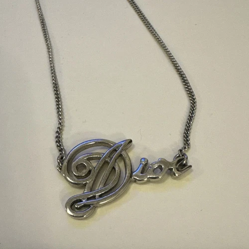 Collana Vintage Dior Spell Out