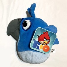 Angry Birds Rio Blue Macaw 2011 Commonwealth, Has Tag - Sound Works - See Video